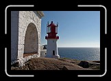 18 Cape Lindesnes * Cape LindesnesLighthouse at the most southern point of the norwegian mainland. * 600 x 401 * (91KB)